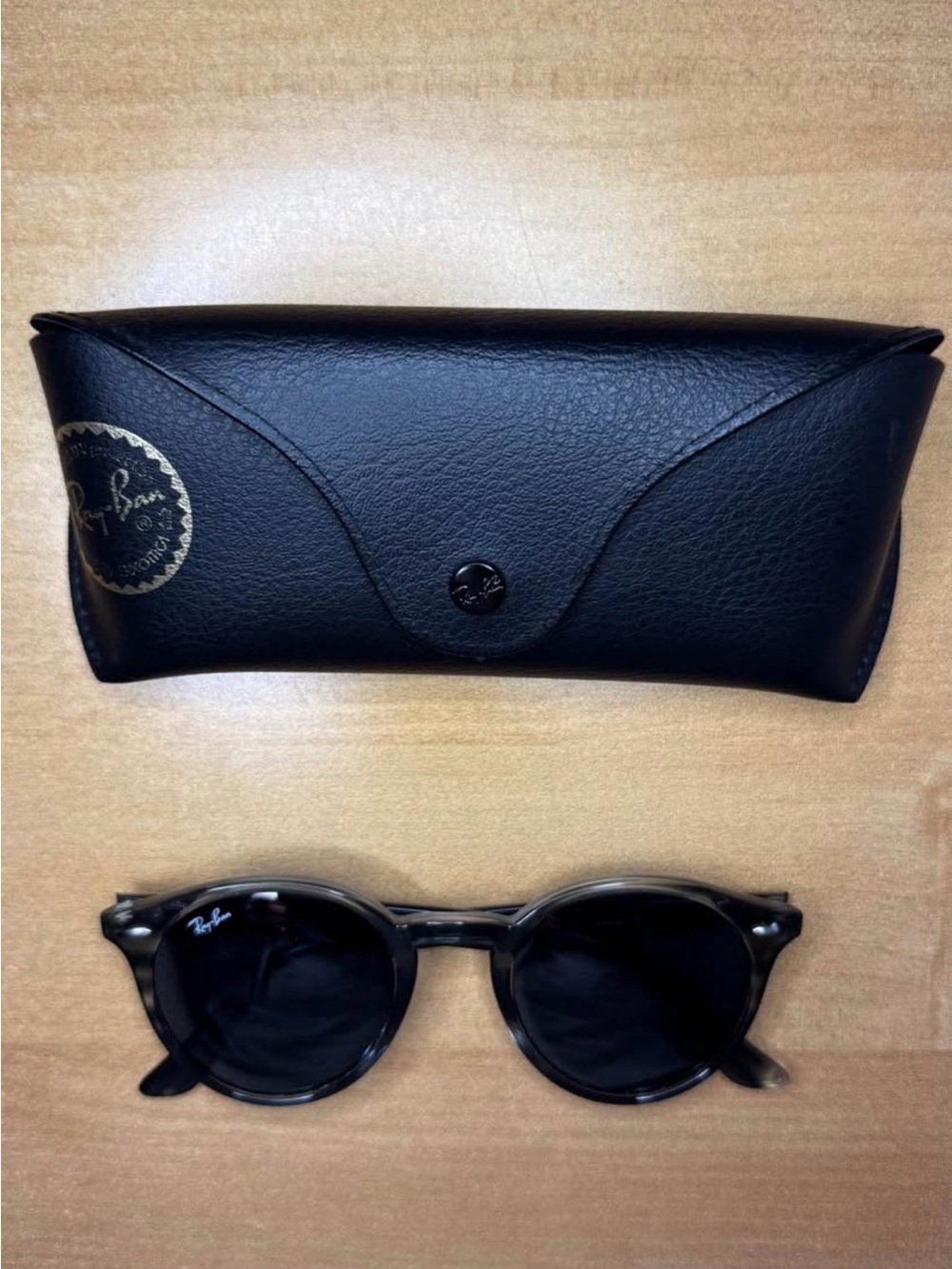 Lunettes Ray-Ban RB2180 bleu rayé